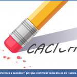 Rectificar es de sabios